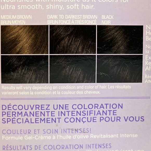 Lot Of 3 Dark And Lovely 1 Super Black Go Intense Ultra Vibrant Hair Color Dye - Picture 9 of 10